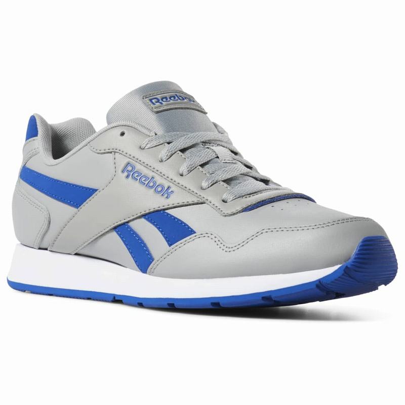 Reebok Royal Glide Tenisky Panske - Siva/Kráľovská Modrá/Biele SC7896LP